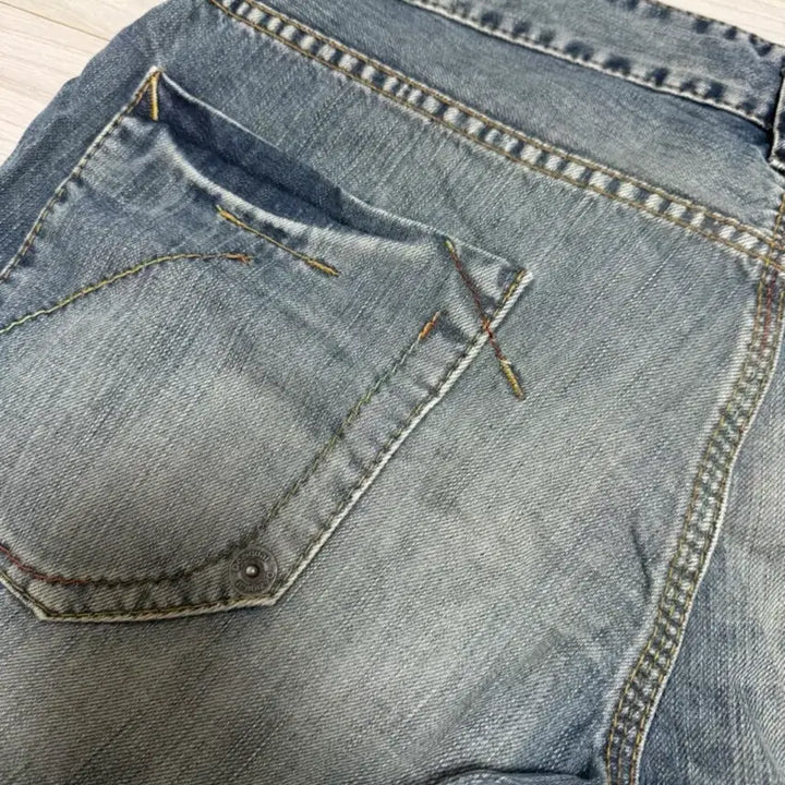 [BUNJANG] Kolon Desigual Denim Roll-Up Shorts (Unisex) / 코오롱 Desigual 데님 롤업 반바지(남여공용)