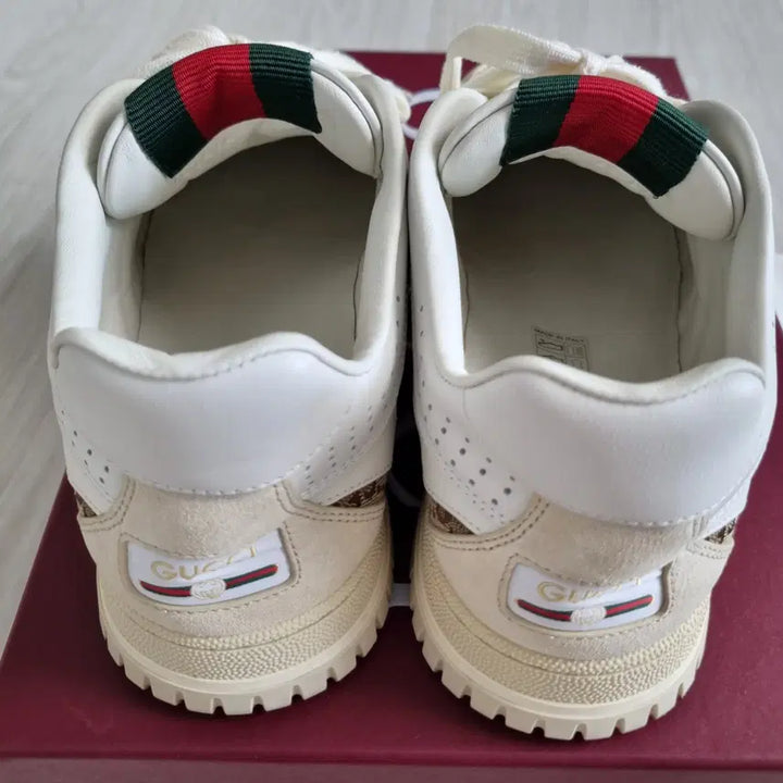 [BUNJANG] Gucci Rhyton Low Top Sneakers / 새상품급 백화점판 구찌 리웹 로우탑 스니커즈 6.5사이즈