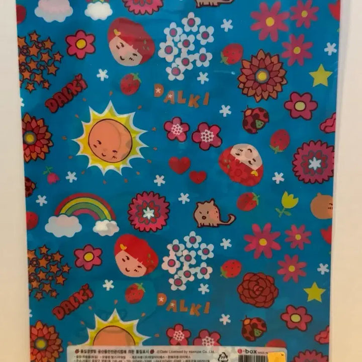 [SOLD OUT] (새상품) 고전 딸기가 좋아 A4 L자 파일 홀더