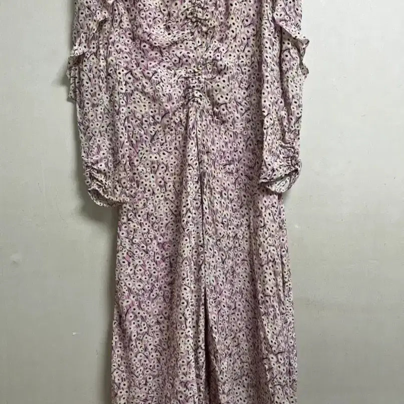 [BUNJANG] Renny Ron Spring/Summer Floral Maxi Dress / 레니본  봄여른 꽃 플로럴 원피스 핑크. . 이자벨마랑 마쥬 산드로 한섬