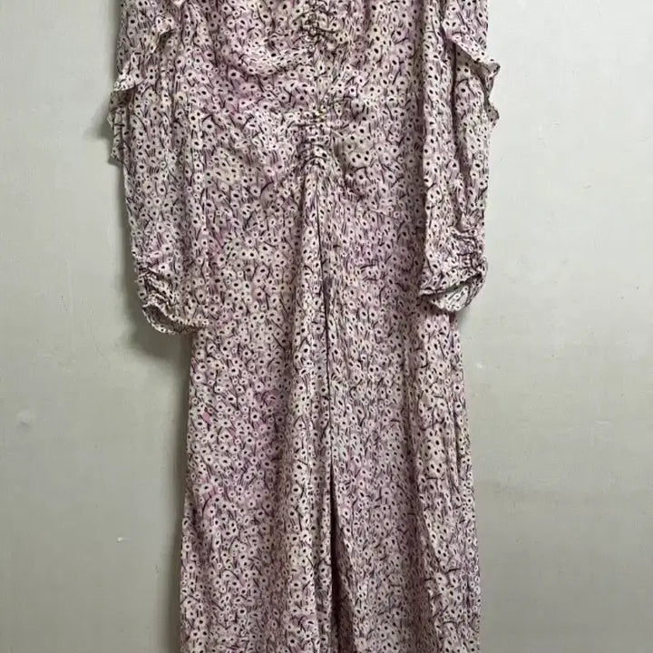 [BUNJANG] Renny Ron Spring/Summer Floral Maxi Dress / 레니본  봄여른 꽃 플로럴 원피스 핑크. . 이자벨마랑 마쥬 산드로 한섬