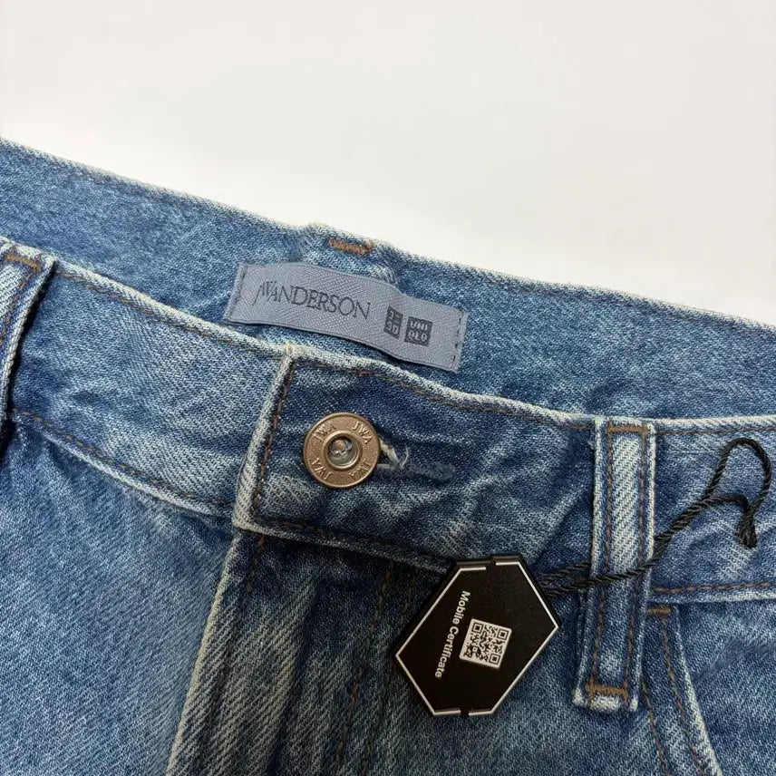 [BUNJANG] Uniqlo JW Anderson Straight Jeans 65 Blue / [29] 유니클로 JW앤더슨 스트레이트진 65 블루 일본판