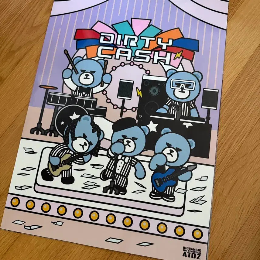 [SOLD OUT] 빅뱅 지드래곤 지디 태양 대성 탑 크렁크 포스터