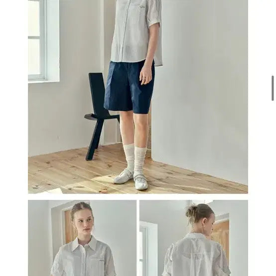 [SOLD OUT] 쥬시쥬디 시어서커 반팔 셔츠 새제품 S (마지막 가격내림) 오늘까지 판매