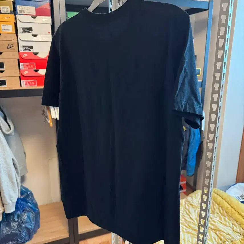[BUNJANG] Nike SB Camo Logo Black T-Shirt Size M / 나이키 SB 블랙 반팔티 카모 패턴 로고 M 사이즈 팝니다