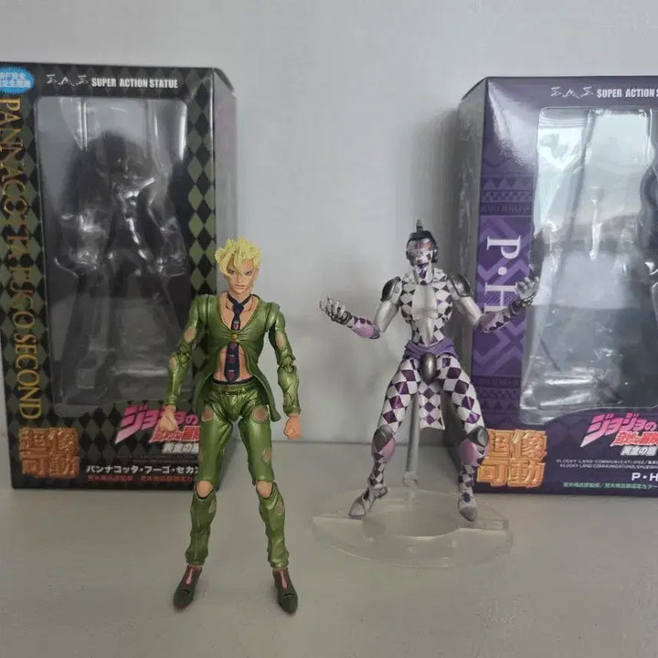 [BUNJANG] Medicos Fugo &amp; Purple Haze Figure Bundle Set / 푸고(한정판)&amp;퍼플 헤이즈 초상가동 택포35