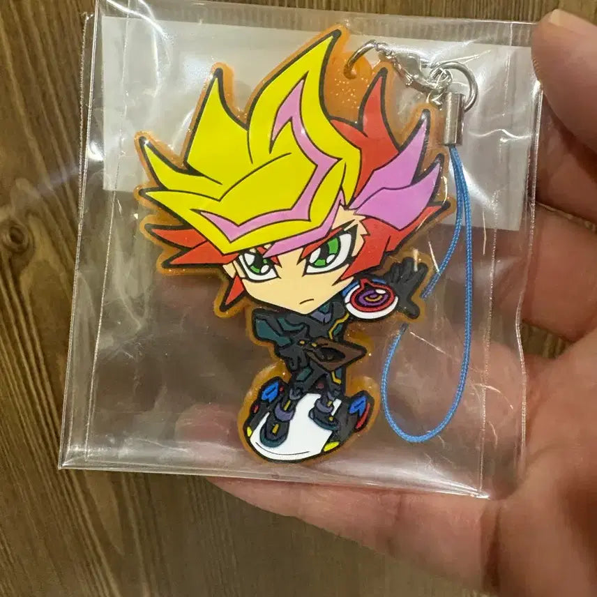 [BUNJANG] Yu-Gi-Oh! VRAINS YU-GI-OH! Yūsaku Fujiki Playmaker Rubber Strap / 유희왕 브레인즈 후지키 유사쿠 풀레이메이커 러버 스트랩