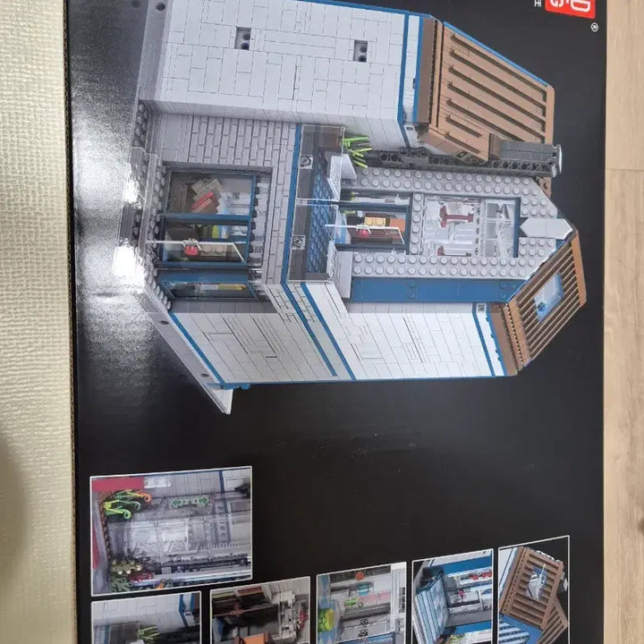 [SOLD OUT] (레고)미개봉 새상품 몰드킹 현대식도서관 led포함  호환블럭