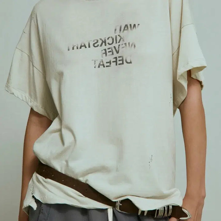 [BUNJANG] WKND Project Distressed Wash T-Shirt / wknd project distressed wash tee
