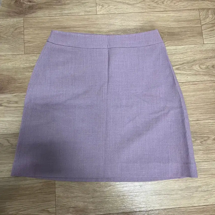 [BUNJANG] MIXXO Lavender A-Line Mini Skirt / 미쏘 라벤더 A라인 미니스커트