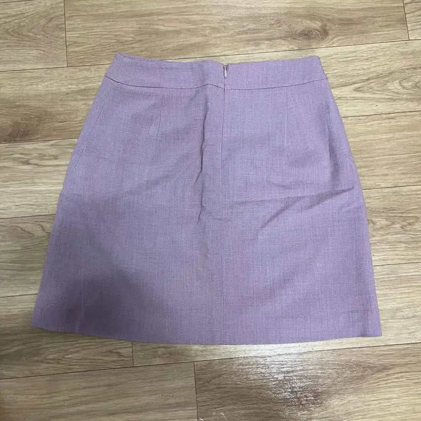 [BUNJANG] MIXXO Lavender A-Line Mini Skirt / 미쏘 라벤더 A라인 미니스커트
