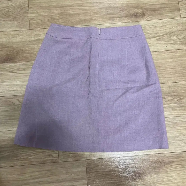 [BUNJANG] MIXXO Lavender A-Line Mini Skirt / 미쏘 라벤더 A라인 미니스커트