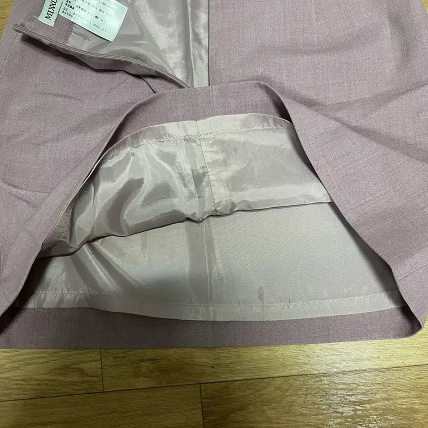 [BUNJANG] MIXXO Lavender A-Line Mini Skirt / 미쏘 라벤더 A라인 미니스커트