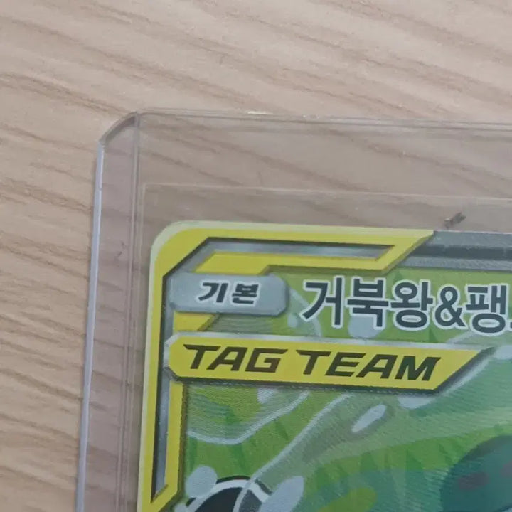 [SOLD OUT] 포켓몬카드 거북왕&amp;팽도리 태그팀 특일