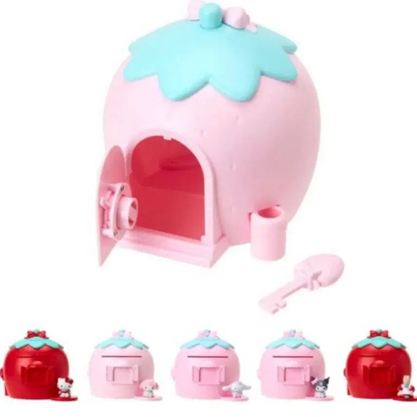 [BUNJANG] Sanrio Strawberry House Piggy Bank Cinnamonroll / 산리오 딸기하우스 저금통 시나모롤