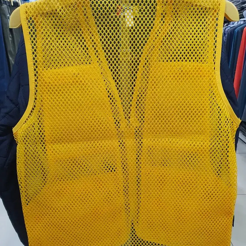 [BUNJANG] Korean Mesh Pocket Work Vest / 국산 주머니 망사조끼 작업조끼
