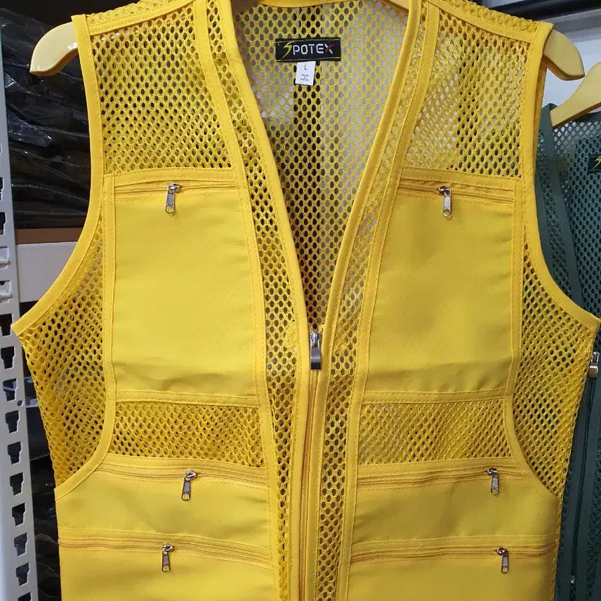 [BUNJANG] Korean Mesh Pocket Work Vest / 국산 주머니 망사조끼 작업조끼