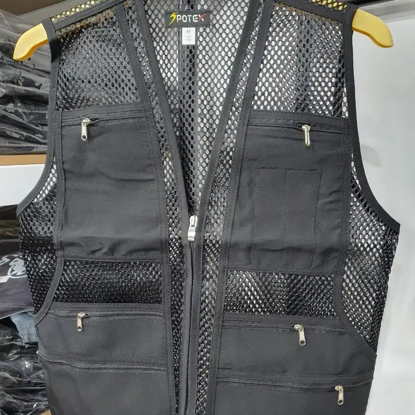 [BUNJANG] Korean Mesh Pocket Work Vest / 국산 주머니 망사조끼 작업조끼
