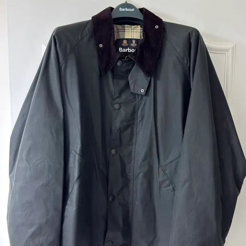 [BUNJANG] Barbour Transport Wax Jacket Sage 42 / 바버 트랜스포트 왁스 자켓 세이지 42