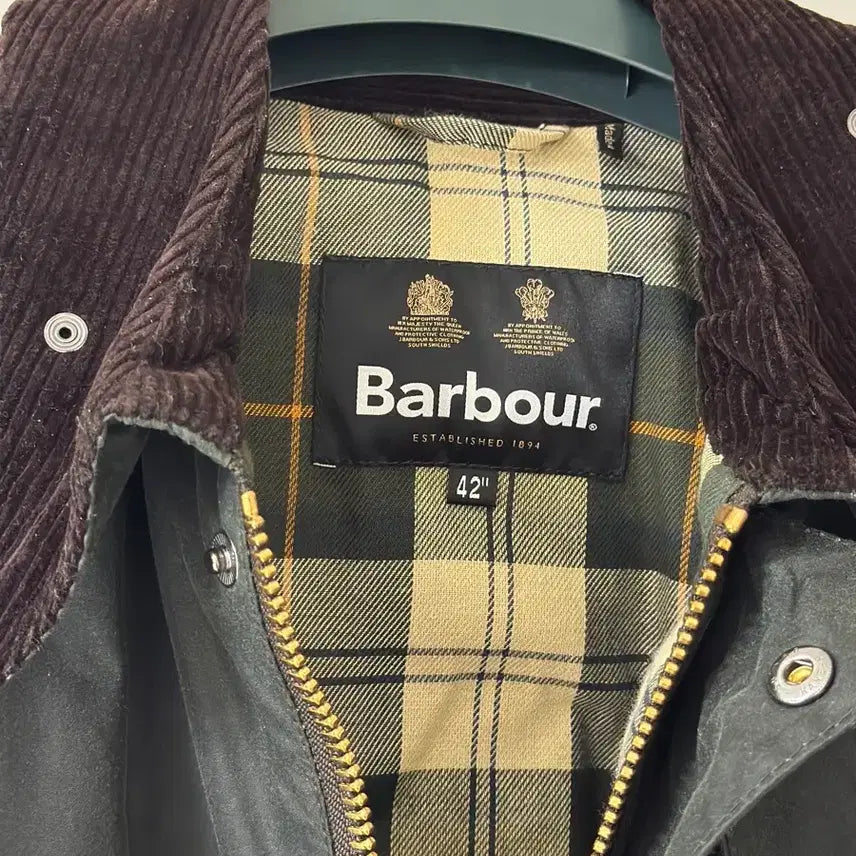 [BUNJANG] Barbour Transport Wax Jacket Sage 42 / 바버 트랜스포트 왁스 자켓 세이지 42