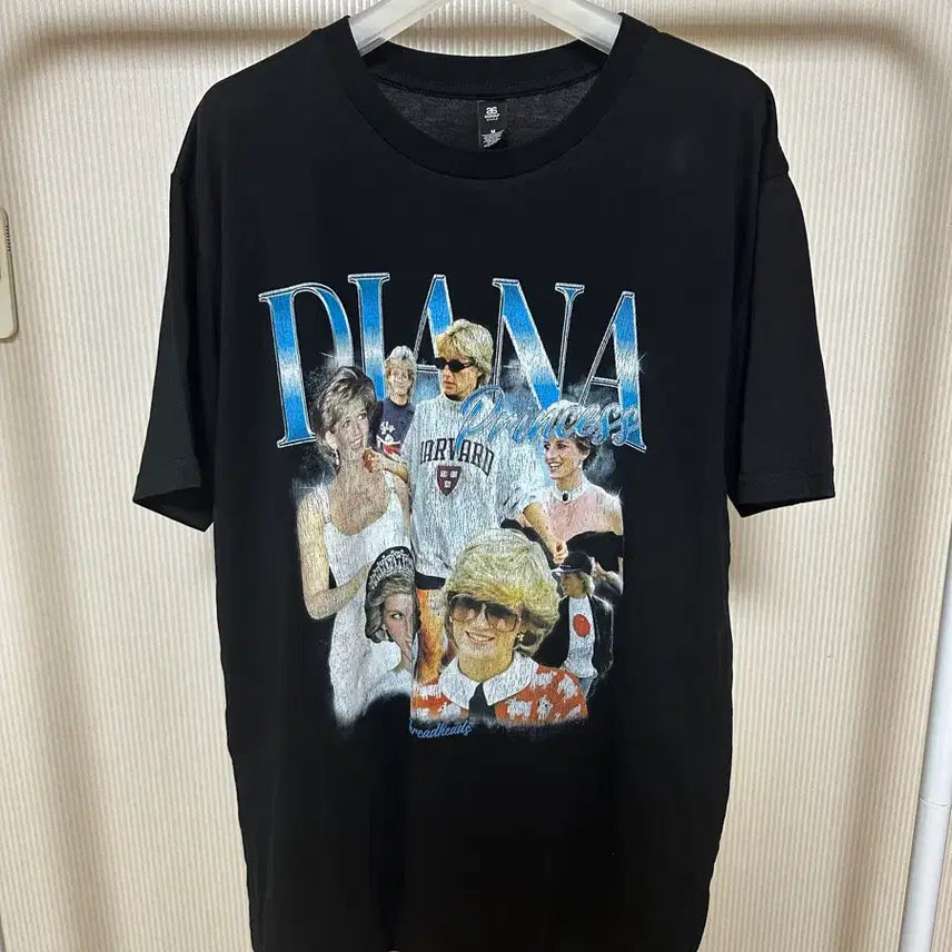 [BUNJANG] Diana Graphic T-shirt M / 다이애나 그래픽 반팔티 M