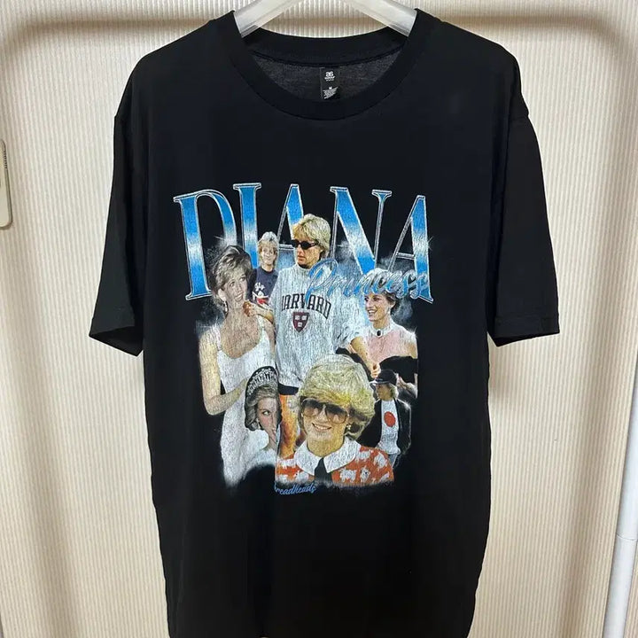 [BUNJANG] Diana Graphic T-shirt M / 다이애나 그래픽 반팔티 M