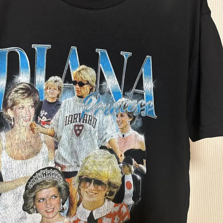 [BUNJANG] Diana Graphic T-shirt M / 다이애나 그래픽 반팔티 M
