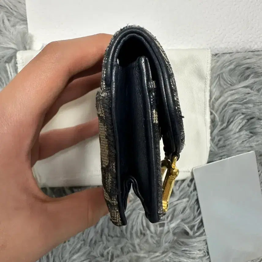 [BUNJANG] Dior Oblique Saddle Card Wallet / (정품) 디올 오블리크 새들 카드지갑