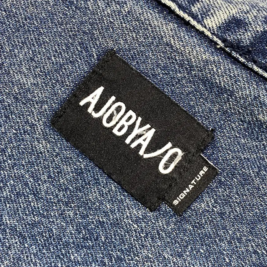 [BUNJANG] AJOBYAJO Oversized Denim Shirt Jacket (XL) / 1096. AJOBYAJO 아조바이조 오버핏 데님셔츠자켓 (XL)