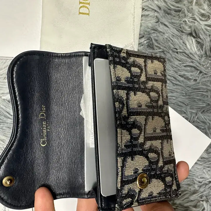 [BUNJANG] Dior Oblique Saddle Card Holder / (정품) 디올 오블리크 새들 카드지갑