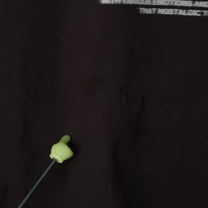 [SOLD OUT] (F) 마뗑킴 반팔 티셔츠 작은얼룩 에이징 딥브라운-1843C