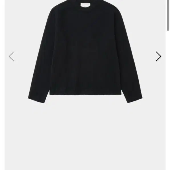 [BUNJANG] Kang Jung Suk Serene Knit Black / [50] 강정석 Serene 니트 블랙