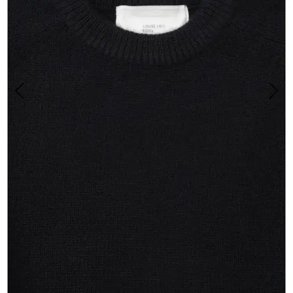 [BUNJANG] Kang Jung Suk Serene Knit Black / [50] 강정석 Serene 니트 블랙