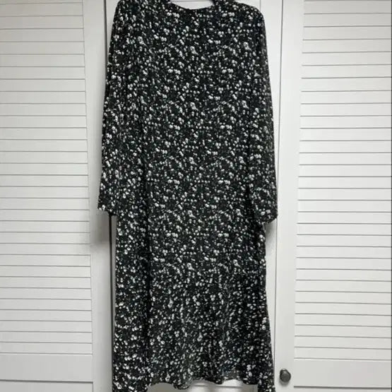 [BUNJANG] Floral Long Dress / [드라이완료] 플라워 롱원피스 55-66