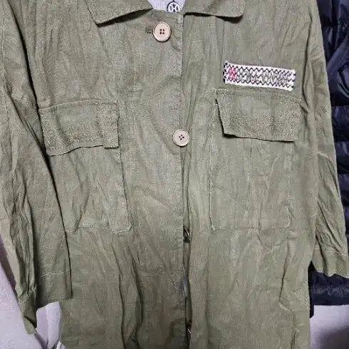 [BUNJANG] Dwell Green Jacket / 드웰그린자켓(새상품)