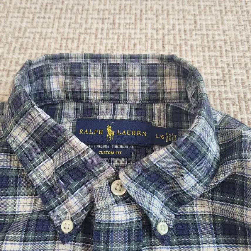 [BUNJANG] Polo Ralph Lauren Checkered Shirt L / 폴로 랄프로렌 체크 셔츠 L