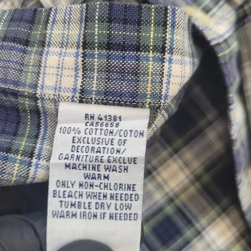 [BUNJANG] Polo Ralph Lauren Checkered Shirt L / 폴로 랄프로렌 체크 셔츠 L
