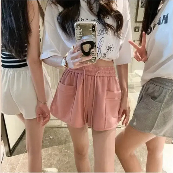 [BUNJANG] Unbranded Pocket Shorts / 포켓 반바지 블랙 /그레이 각각가격
