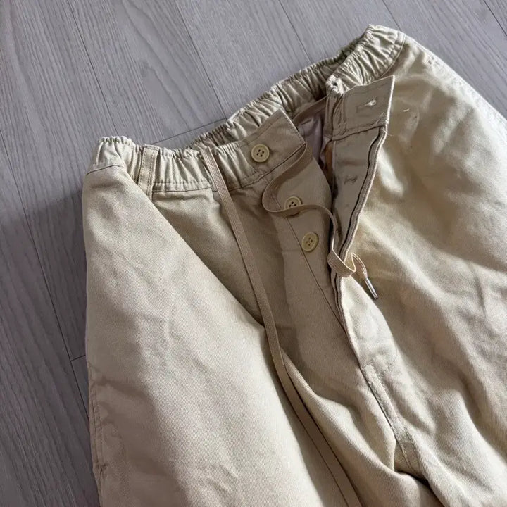 [BUNJANG] Fruy Cotton String Pants / 프루이 스트링 면팬츠