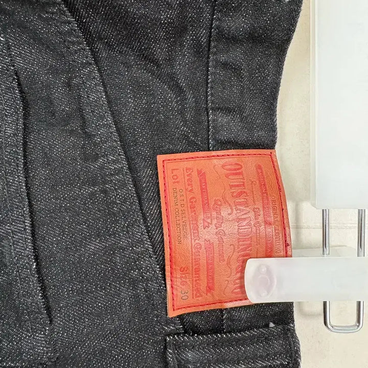 [BUNJANG] Outstanding 40s Salvage Denim Pants Black / (s)아웃스탠딩 40s 샐비지 데님 팬츠 블랙