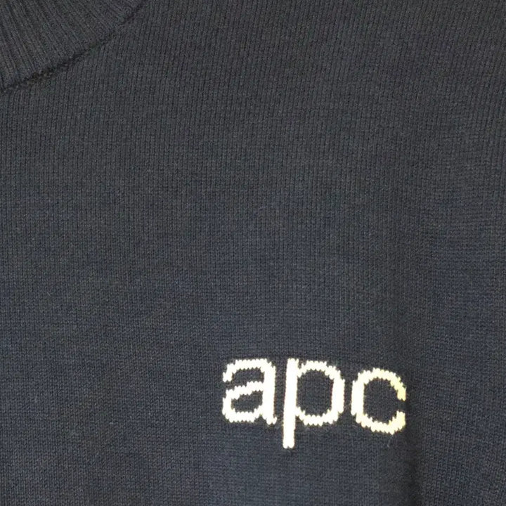[BUNJANG] A.P.C. Logo Knit Sweater / 아페쎄 (A.P.C) 로고 니트