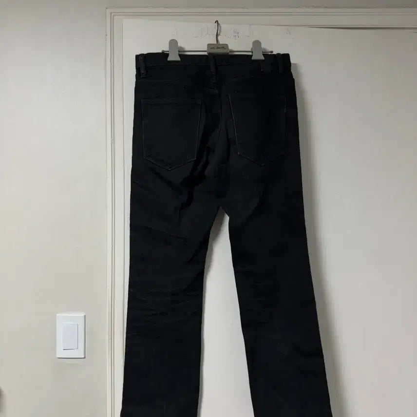 [BUNJANG] Lanvin Unisex 9-Part Denim Pants / 랑방 유니섹스 밑단 절게 9부 데님팬츠