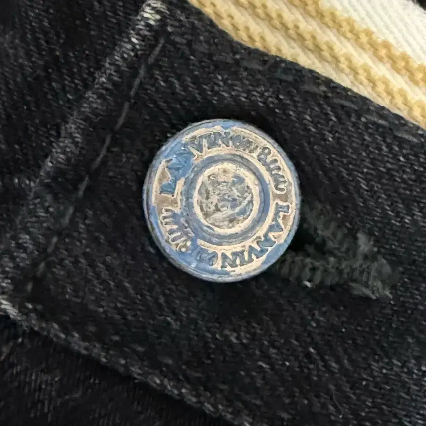 [BUNJANG] Lanvin Unisex 9-Part Denim Pants / 랑방 유니섹스 밑단 절게 9부 데님팬츠