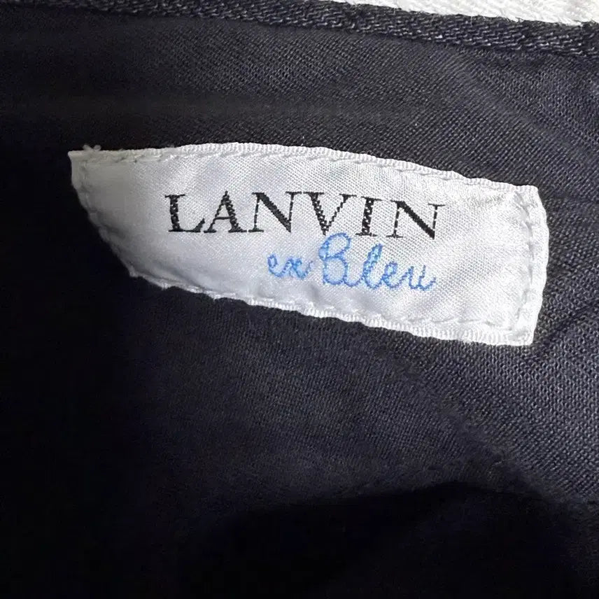 [BUNJANG] Lanvin Unisex 9-Part Denim Pants / 랑방 유니섹스 밑단 절게 9부 데님팬츠