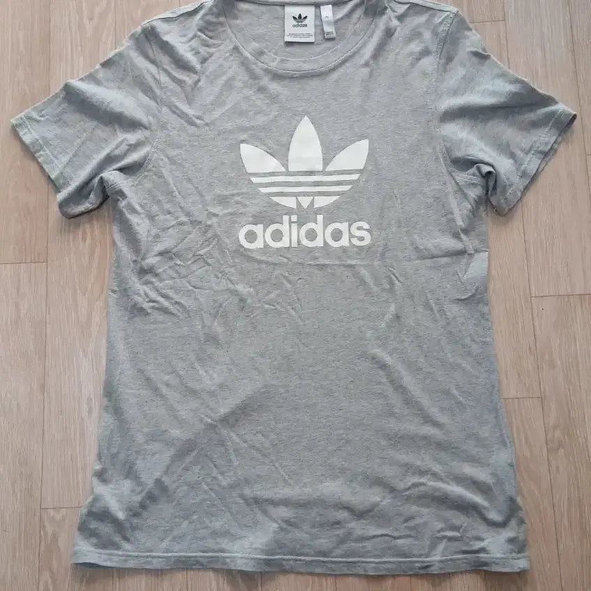 [BUNJANG] Adidas Gray Short Sleeve T-shirt / 아디다스 그레이 반팔 XL