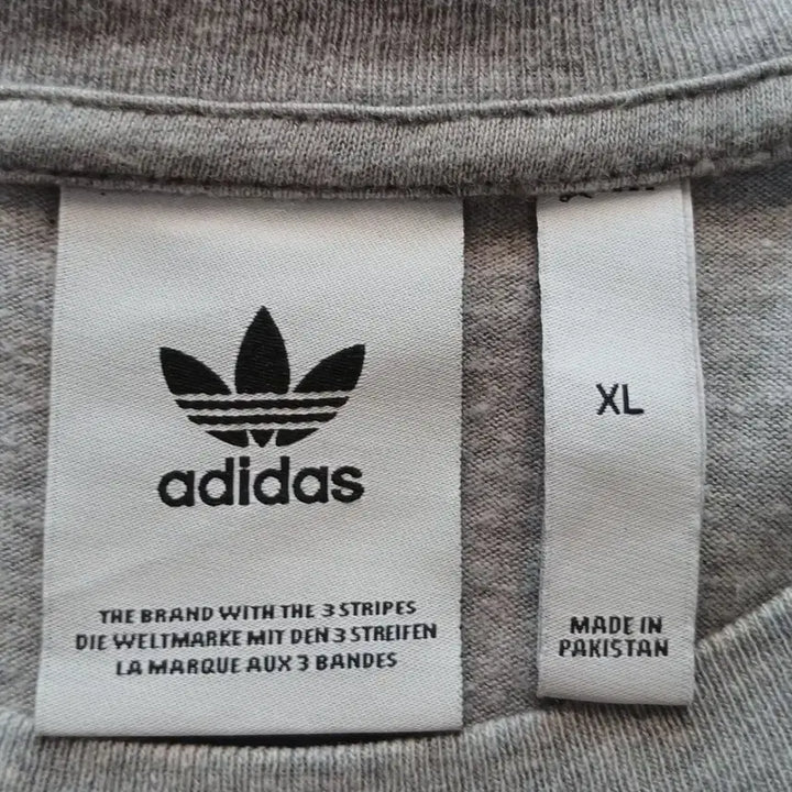[BUNJANG] Adidas Gray Short Sleeve T-shirt / 아디다스 그레이 반팔 XL