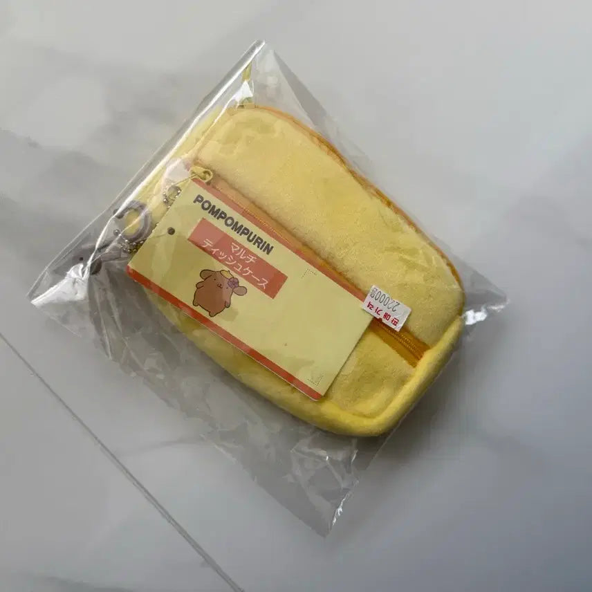 [BUNJANG] Sanrio Tanning Pom Pom Purin Flat Pouch / 산리오 태닝 폼폼푸린 납작 파우치