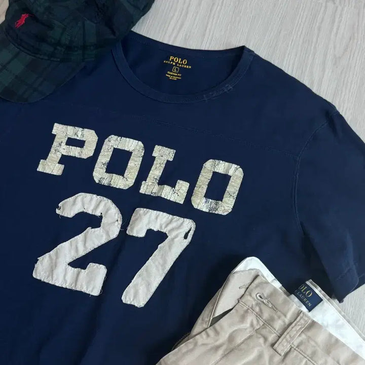 [BUNJANG] Polo Ralph Lauren Navy Short Sleeve T-Shirt / 폴로 랄프로렌 네이비 반팔 티셔츠