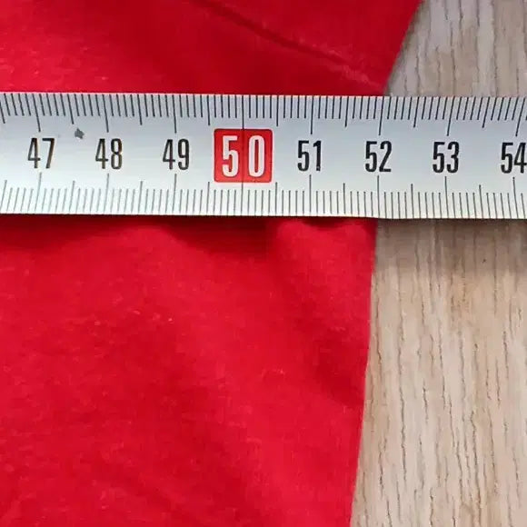 [BUNJANG] Abercrombie Vintage Red Muscle Fit T-shirt / 아베크롬비 빈티지 레드 반팔 머슬핏