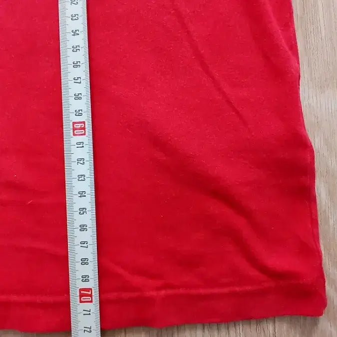 [BUNJANG] Abercrombie Vintage Red Muscle Fit T-shirt / 아베크롬비 빈티지 레드 반팔 머슬핏